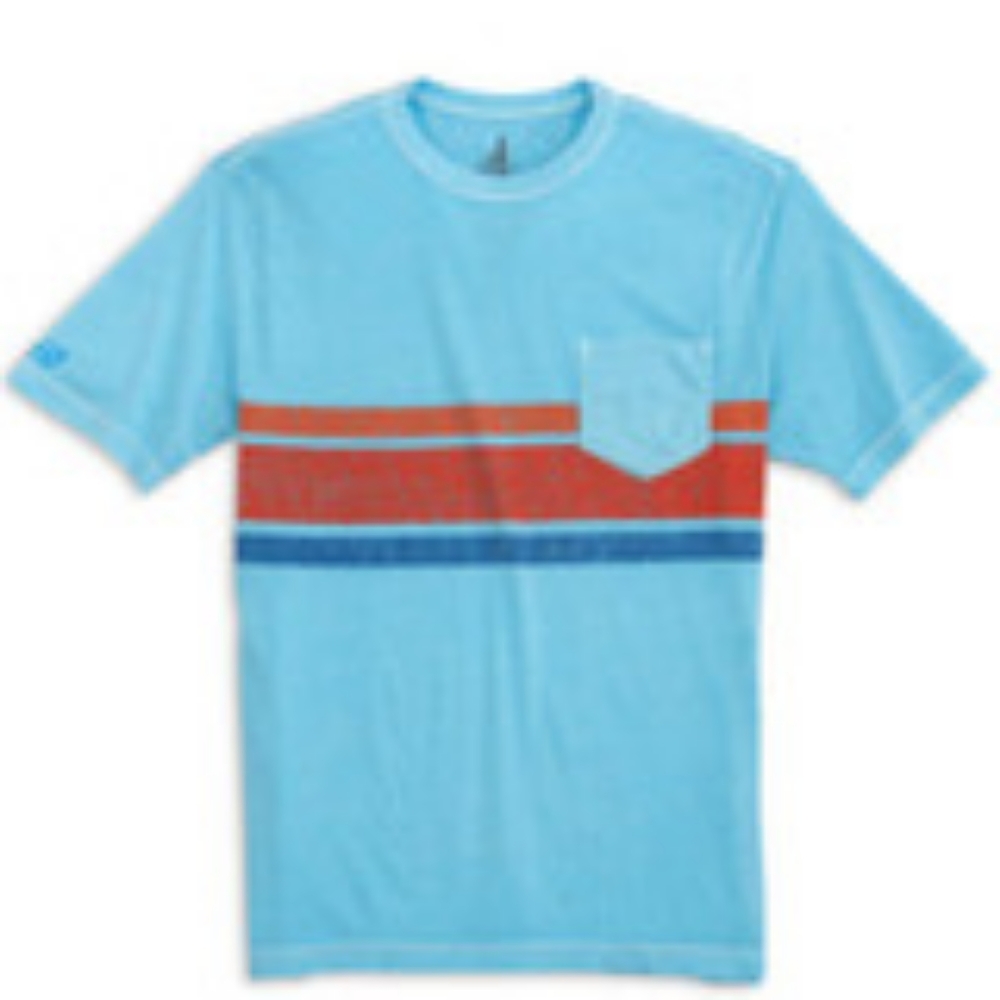 Johnnie-O t-shirt multi-stripe XL